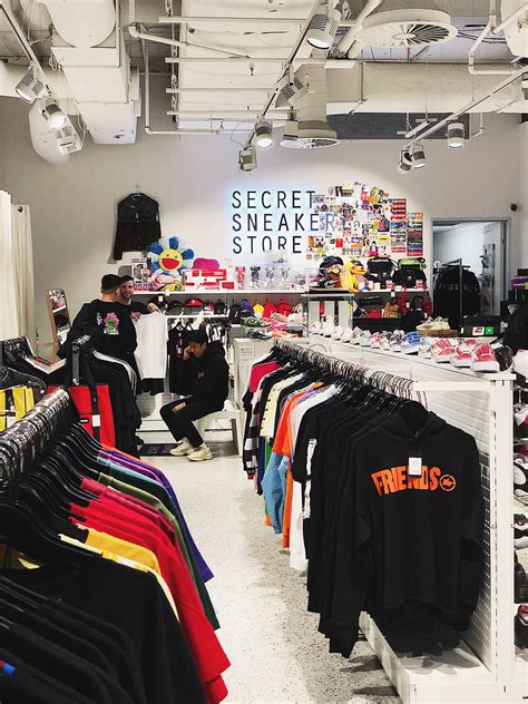 secrets sneaker store.